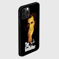 Чехол для iPhone 12 Pro The Godfather - Michael Corleone, цвет: 3D-черный — фото 2