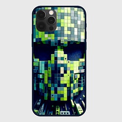 Чехол для iPhone 12 Pro Cyber face - ai art fantasy, цвет: 3D-черный