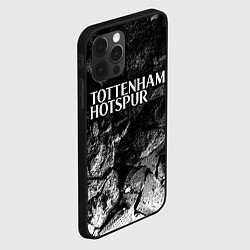 Чехол для iPhone 12 Pro Tottenham black graphite, цвет: 3D-черный — фото 2