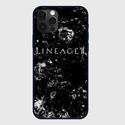 Чехол для iPhone 12 Pro Lineage 2 black ice, цвет: 3D-черный