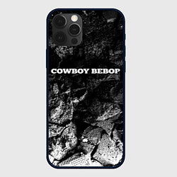 Чехол для iPhone 12 Pro Cowboy Bebop black graphite, цвет: 3D-черный