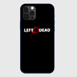 Чехол для iPhone 12 Pro Left 4 Dead logo, цвет: 3D-черный