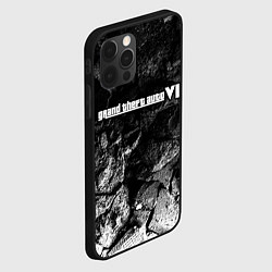 Чехол для iPhone 12 Pro GTA 6 black graphite, цвет: 3D-черный — фото 2