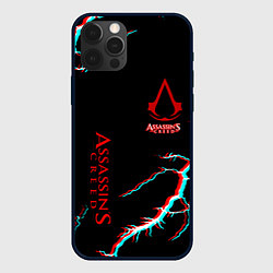 Чехол для iPhone 12 Pro Assassins Creed strom, цвет: 3D-черный