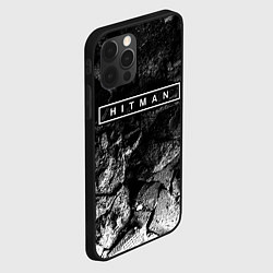 Чехол для iPhone 12 Pro Hitman black graphite, цвет: 3D-черный — фото 2