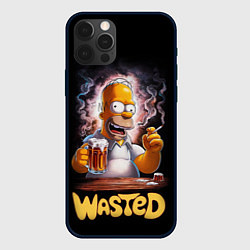 Чехол для iPhone 12 Pro Homer - wasted, цвет: 3D-черный