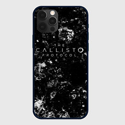Чехол iPhone 12 Pro The Callisto Protocol black ice