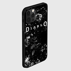 Чехол для iPhone 12 Pro Diablo black ice, цвет: 3D-черный — фото 2