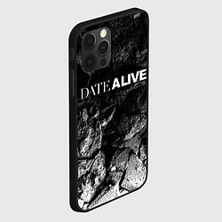 Чехол для iPhone 12 Pro Date A Live black graphite, цвет: 3D-черный — фото 2