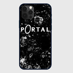 Чехол для iPhone 12 Pro Portal black ice, цвет: 3D-черный