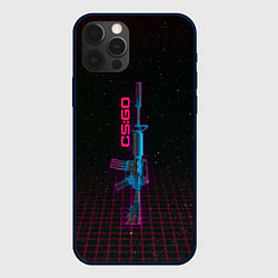 Чехол для iPhone 12 Pro M4a1-s опустошитель - CS:GO, цвет: 3D-черный