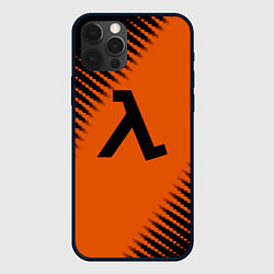 Чехол для iPhone 12 Pro Half life orange box, цвет: 3D-черный