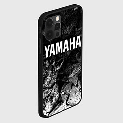 Чехол для iPhone 12 Pro Yamaha black graphite, цвет: 3D-черный — фото 2