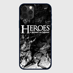 Чехол для iPhone 12 Pro Heroes of Might and Magic black graphite, цвет: 3D-черный