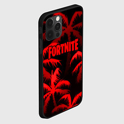 Чехол для iPhone 12 Pro Fortnite tropic red, цвет: 3D-черный — фото 2