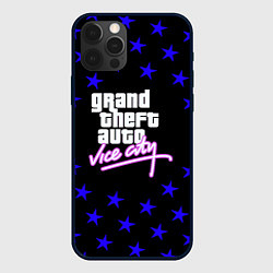 Чехол для iPhone 12 Pro GTA star vice city, цвет: 3D-черный