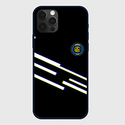 Чехол для iPhone 12 Pro Inter line fc, цвет: 3D-черный