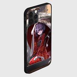 Чехол для iPhone 12 Pro Touhou Project Симмёмару Сукуна, цвет: 3D-черный — фото 2