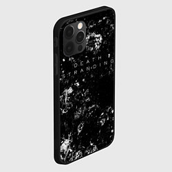 Чехол для iPhone 12 Pro Death Stranding black ice, цвет: 3D-черный — фото 2