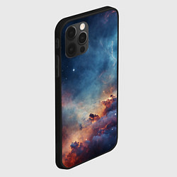 Чехол для iPhone 12 Pro Космическая даль, цвет: 3D-черный — фото 2