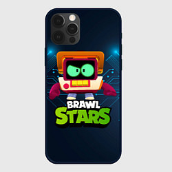 Чехол для iPhone 12 Pro Brawl start 8 bit skin old tv, цвет: 3D-черный