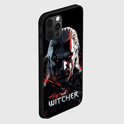 Чехол для iPhone 12 Pro The Witcher dark style, цвет: 3D-черный — фото 2