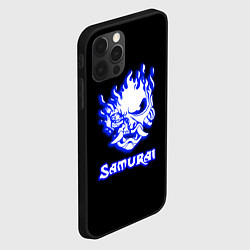 Чехол для iPhone 12 Pro Samurai logo ghost, цвет: 3D-черный — фото 2