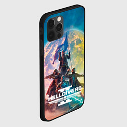 Чехол для iPhone 12 Pro Эскалация свободы Helldivers 2, цвет: 3D-черный — фото 2