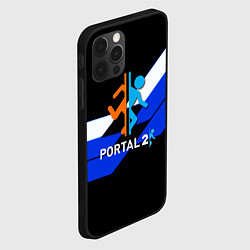 Чехол для iPhone 12 Pro Portal geometry, цвет: 3D-черный — фото 2