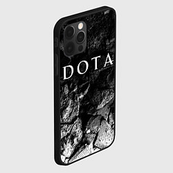 Чехол для iPhone 12 Pro Dota black graphite, цвет: 3D-черный — фото 2