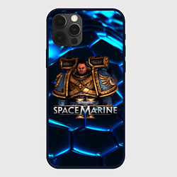 Чехол для iPhone 12 Pro Captain Warhammer 40000 space marine 2 Titus, цвет: 3D-черный