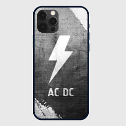 Чехол для iPhone 12 Pro AC DC - grey gradient, цвет: 3D-черный