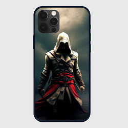 Чехол для iPhone 12 Pro Assassins creed 2, цвет: 3D-черный