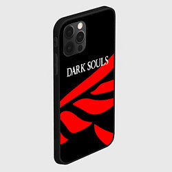 Чехол для iPhone 12 Pro Dark souls game wings, цвет: 3D-черный — фото 2