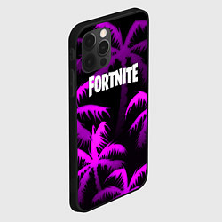 Чехол для iPhone 12 Pro Fortnite тропики, цвет: 3D-черный — фото 2