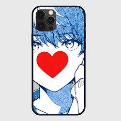 Чехол для iPhone 12 Pro Манга a boy love, цвет: 3D-черный