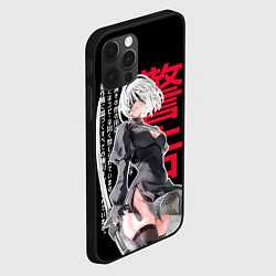 Чехол для iPhone 12 Pro 2b с клинком - Nier automata, цвет: 3D-черный — фото 2