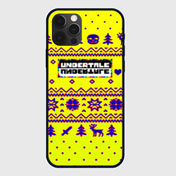 Чехол для iPhone 12 Pro Undertale winter, цвет: 3D-черный