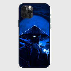 Чехол для iPhone 12 Pro The coolness of a samurai, цвет: 3D-черный