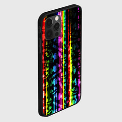 Чехол для iPhone 12 Pro Marshmello градиент, цвет: 3D-черный — фото 2