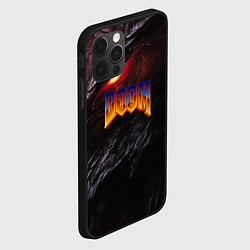 Чехол для iPhone 12 Pro Doom to hell, цвет: 3D-черный — фото 2