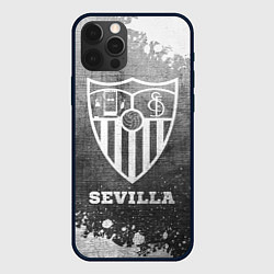 Чехол для iPhone 12 Pro Sevilla - grey gradient, цвет: 3D-черный