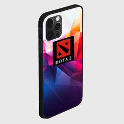 Чехол для iPhone 12 Pro DOTA geometry neon, цвет: 3D-черный — фото 2
