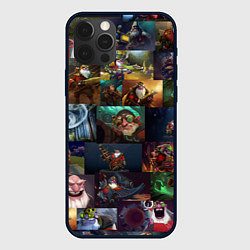 Чехол для iPhone 12 Pro Sniper Dota 2, цвет: 3D-черный