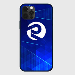 Чехол для iPhone 12 Pro ARC Raiders blue poly, цвет: 3D-черный