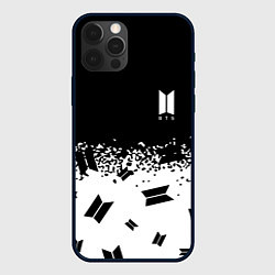 Чехол для iPhone 12 Pro Marshmello dj pattern краски, цвет: 3D-черный