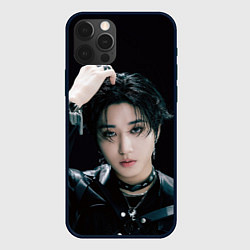 Чехол для iPhone 12 Pro Stray Kids Han Giant concept, цвет: 3D-черный