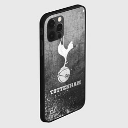 Чехол для iPhone 12 Pro Tottenham - grey gradient, цвет: 3D-черный — фото 2