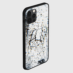 Чехол для iPhone 12 Pro Silenthill текстура глитч, цвет: 3D-черный — фото 2