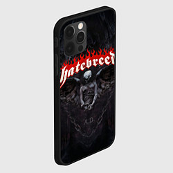 Чехол для iPhone 12 Pro Hatebreed hardcore, цвет: 3D-черный — фото 2